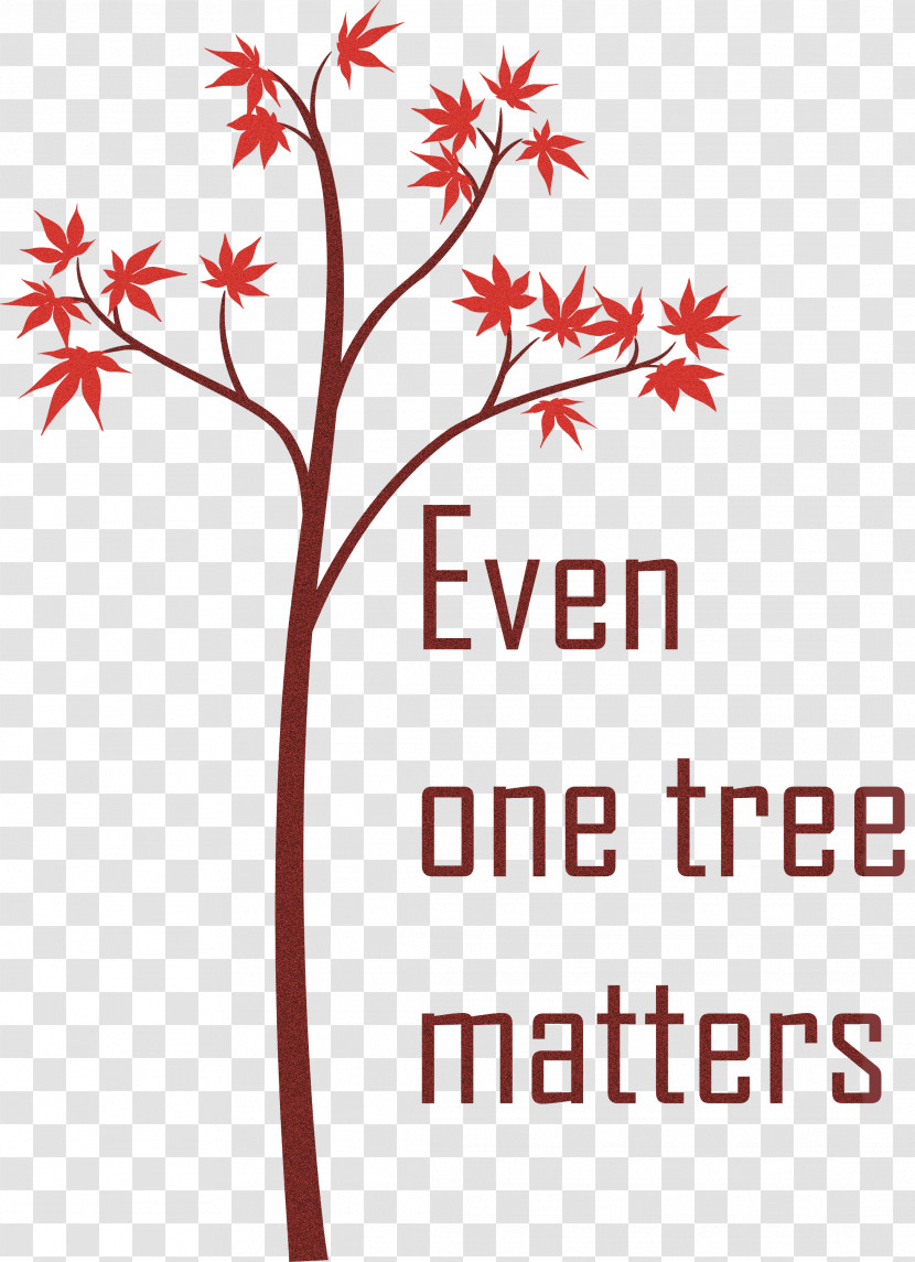 Even One Tree Matters Arbor Day Transparent PNG