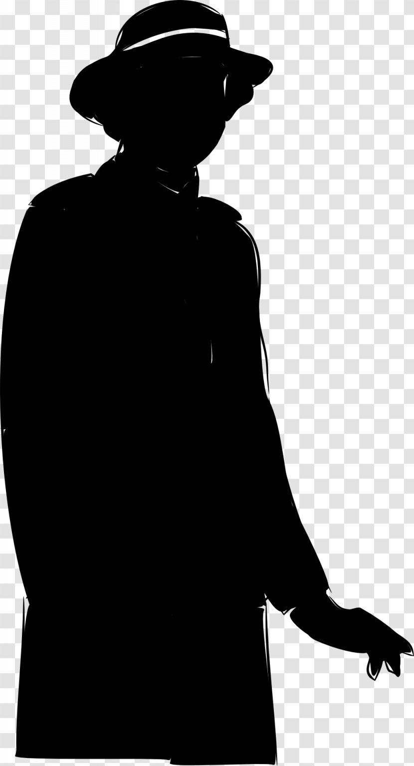 Silhouette Headgear Black M - Standing Transparent PNG