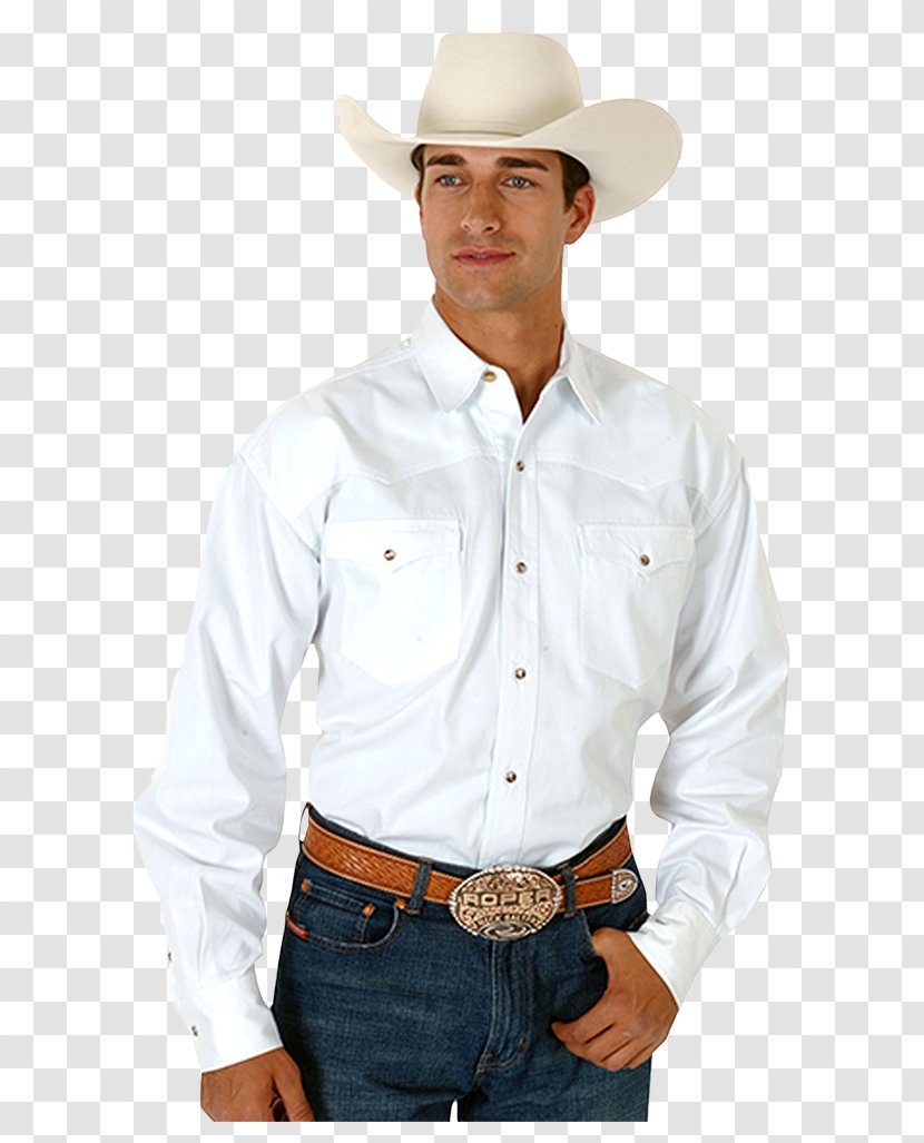 Dress Shirt Long-sleeved T-shirt Western Wear - Watercolor Transparent PNG