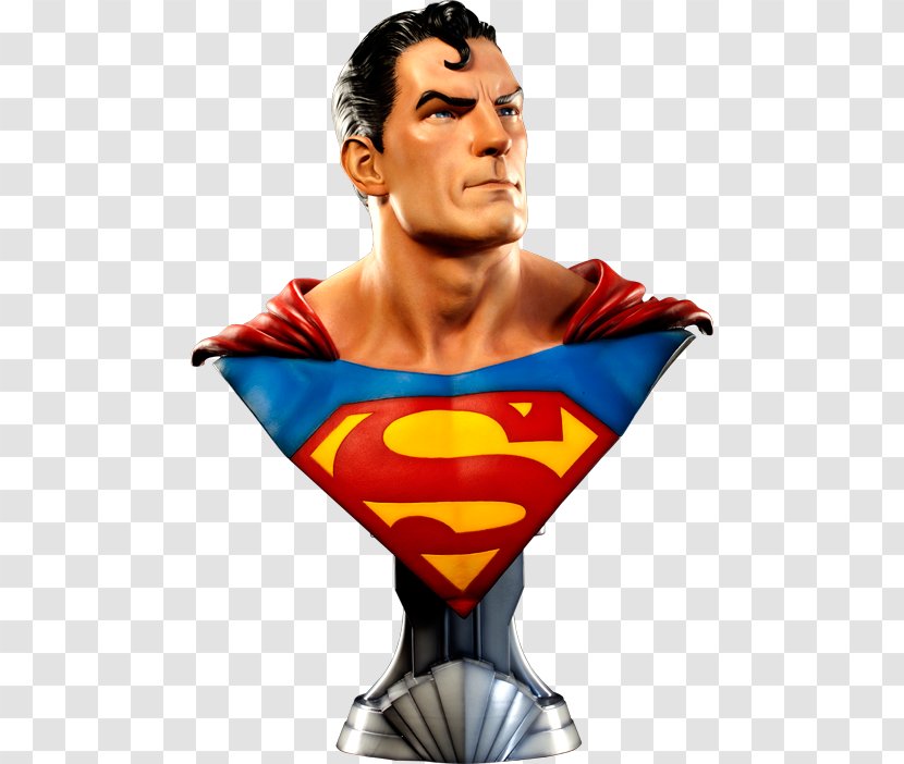 Christopher Reeve Superman Bust Joker Batman Transparent PNG