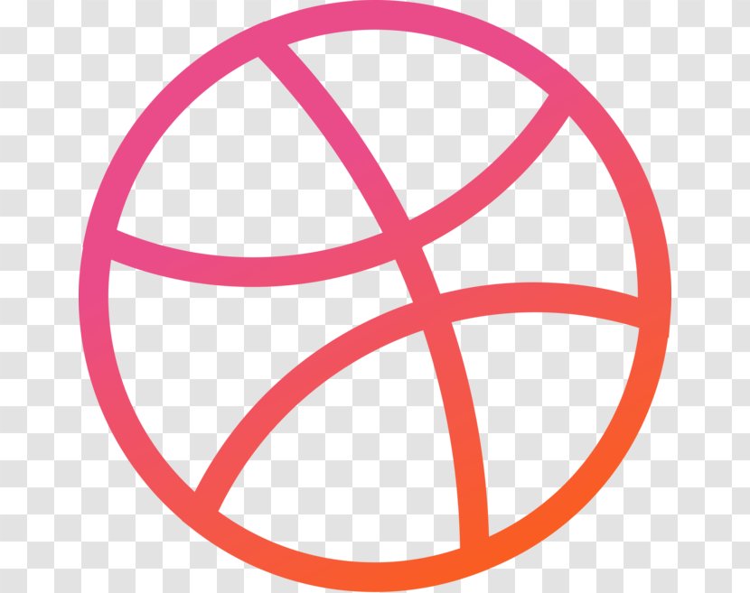 Social Media Dribbble Logo - Rim Transparent PNG