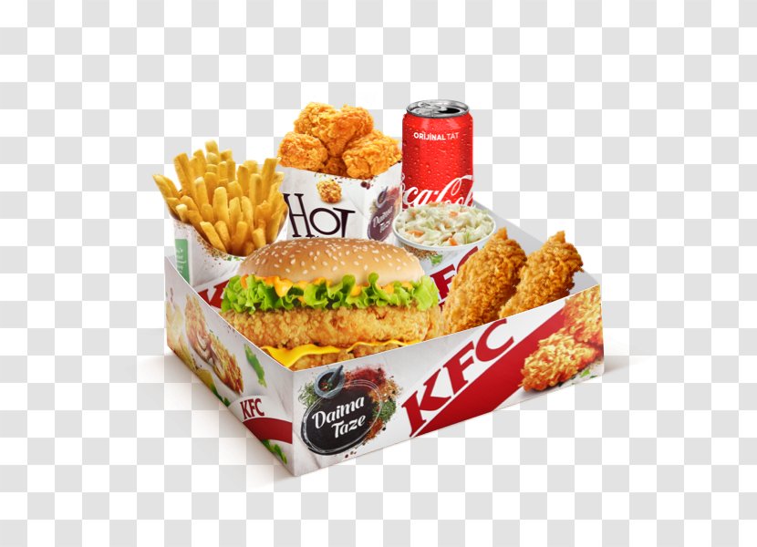 French Fries Chicken Nugget KFC Hamburger - Kfc Transparent PNG