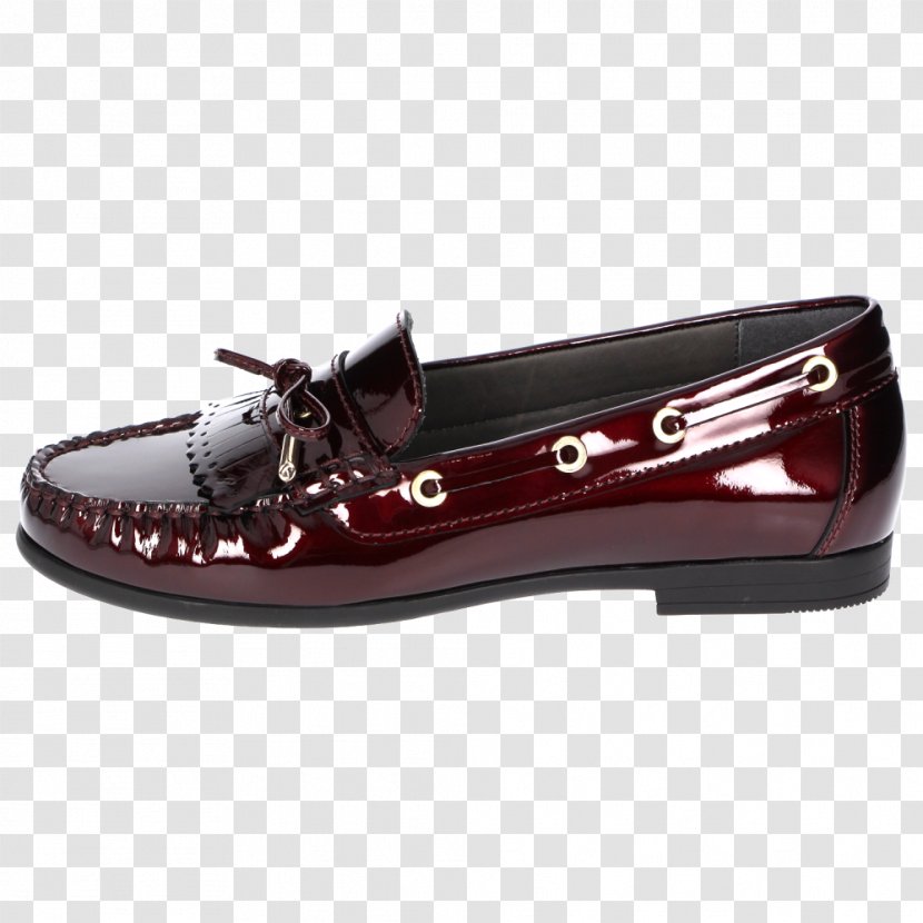 Slip-on Shoe Sioux GmbH Moccasin Red - United Kingdom - Outlet Sales Transparent PNG