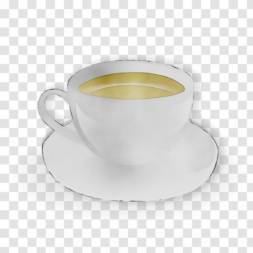 Coffee Cup Tea Mug M Saucer - Drinkware Transparent PNG