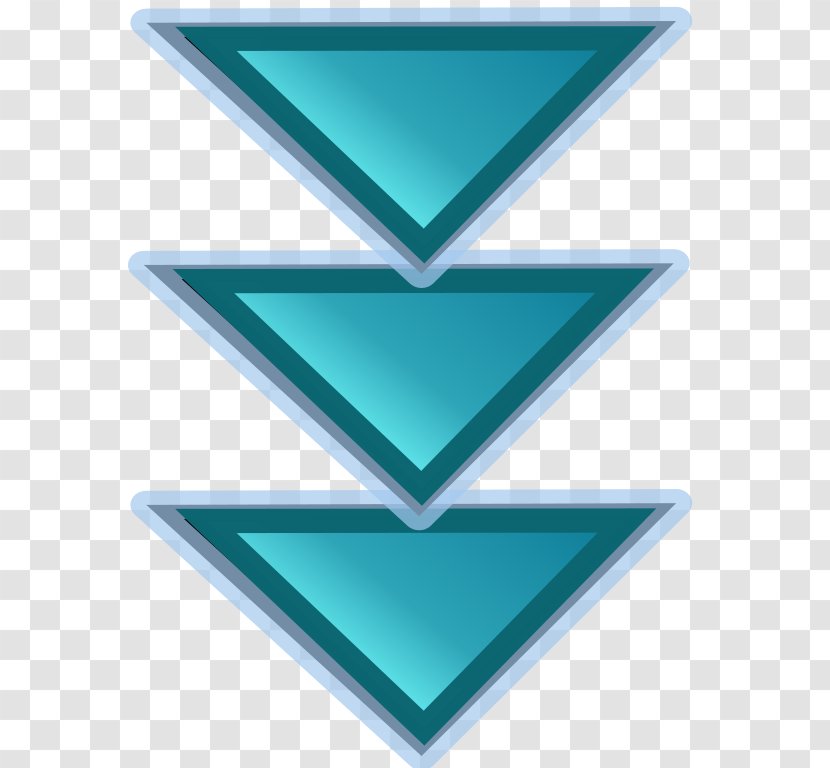 Line Angle - Turquoise Transparent PNG
