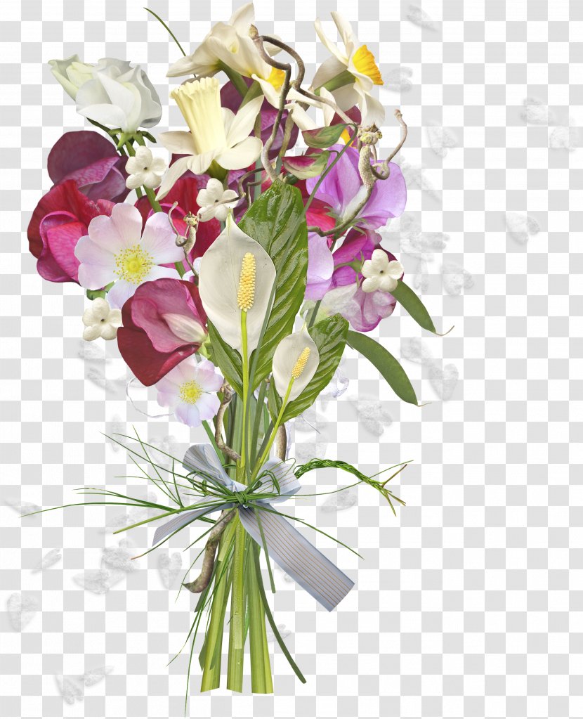 Flower Bouquet Birthday - Plant Transparent PNG