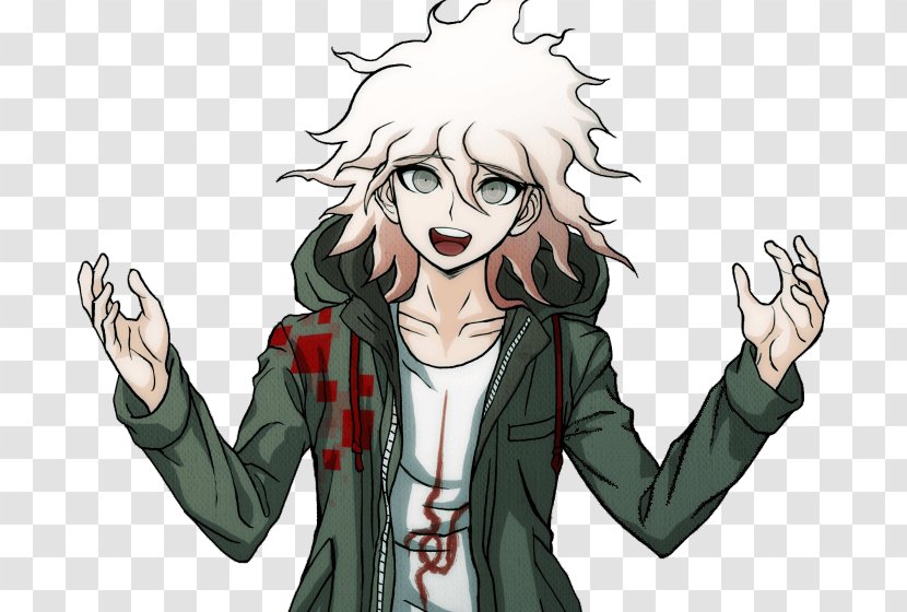 Danganronpa 2: Goodbye Despair Sprite PSP Game - Heart - Komaeda Transparent PNG