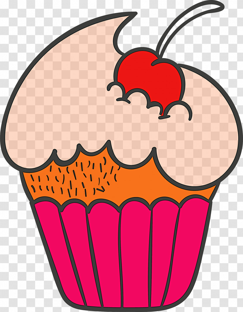 Cupcake Icing Muffin Baking Cake Transparent PNG