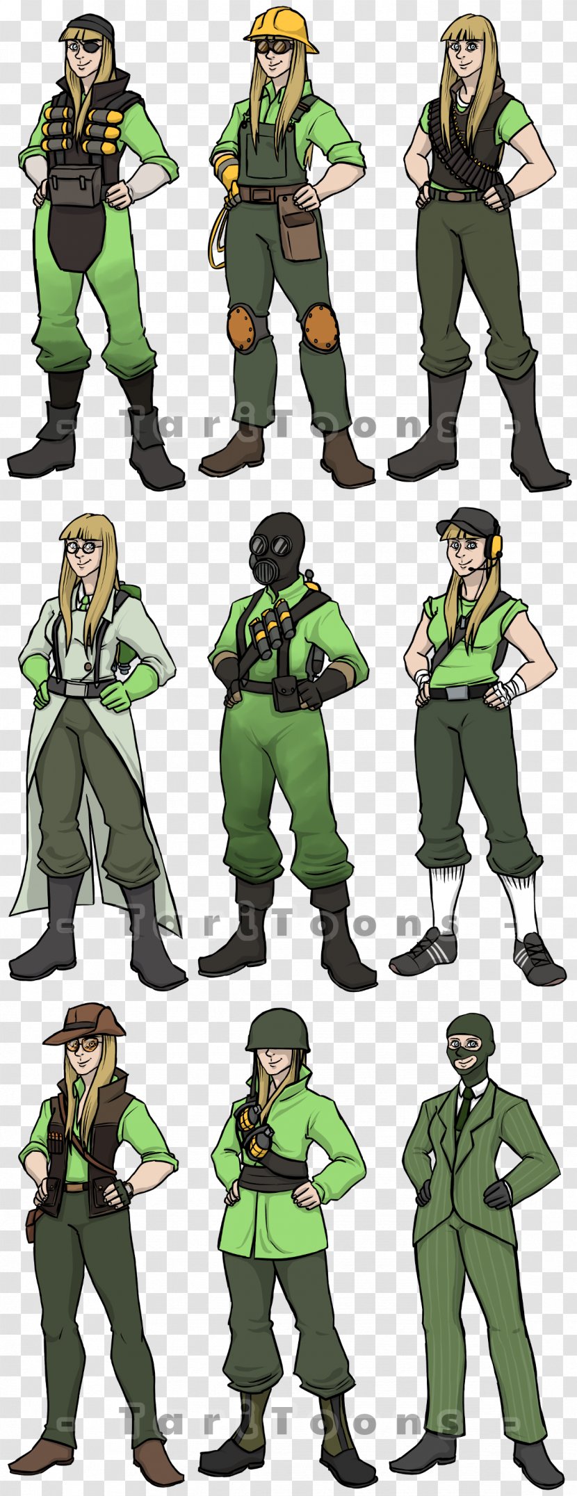 Team Fortress 2 Character Persona Drawing - Profession Transparent PNG