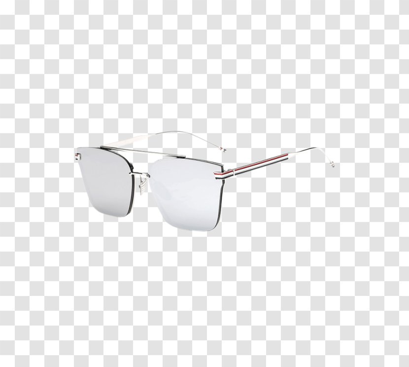 Mirrored Sunglasses Light Goggles - Striped Sports Shoes Transparent PNG
