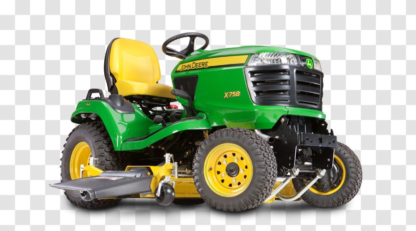 John Deere Lawn Mowers Tractor Riding Mower Heavy Machinery - Agricultural - Twowheel Transparent PNG