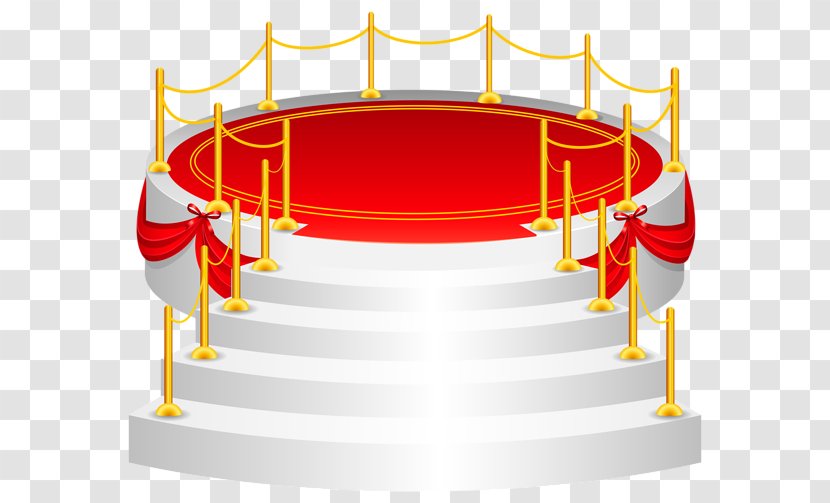 Red Carpet Stage Lighting Clip Art - Recreation - Curtain Transparent PNG