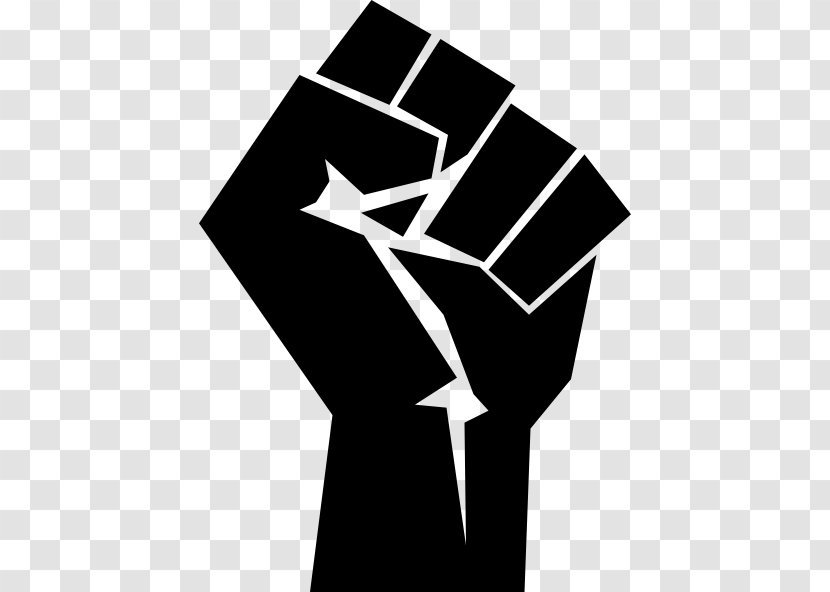 Raised Fist Black Power Panther Party - Lives Matter - Symbol Transparent PNG