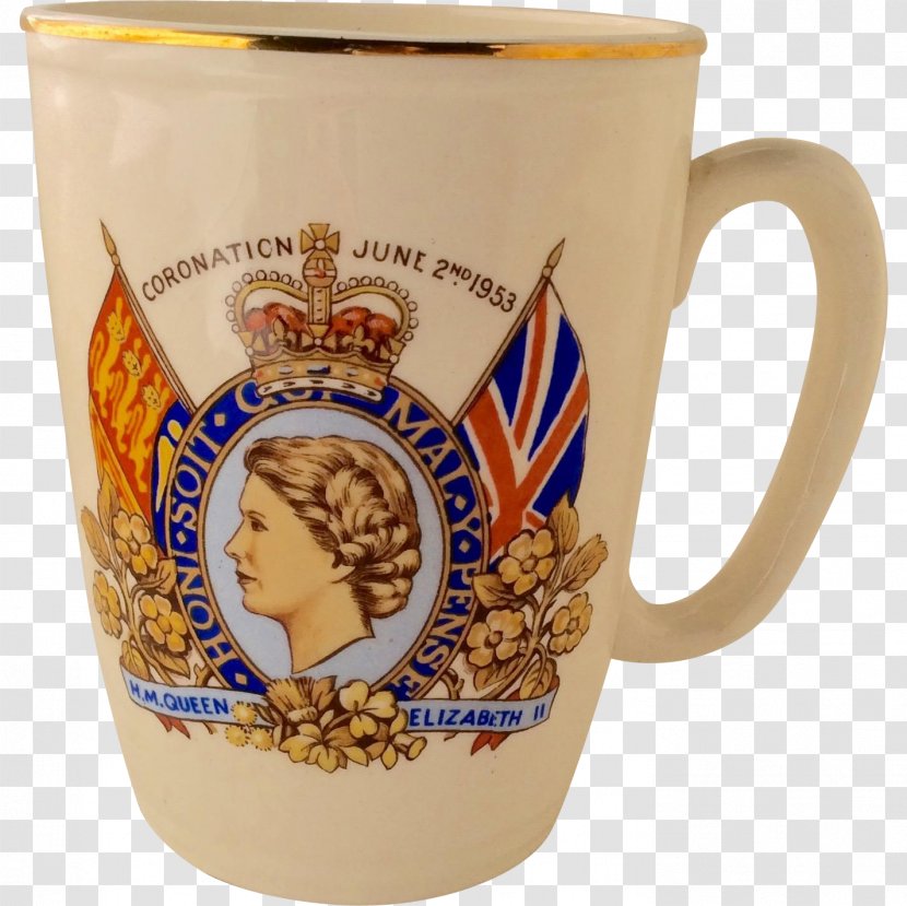 Mug Coronation Of Queen Elizabeth II King George VI And Stock Photography Ceramic - Diana Princess Wales Transparent PNG