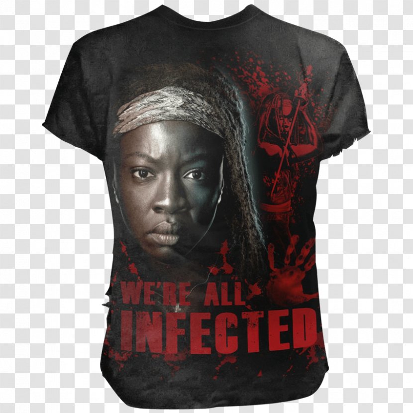 The Walking Dead: Michonne T-shirt Dead - Character - Season 4Michonne Transparent PNG