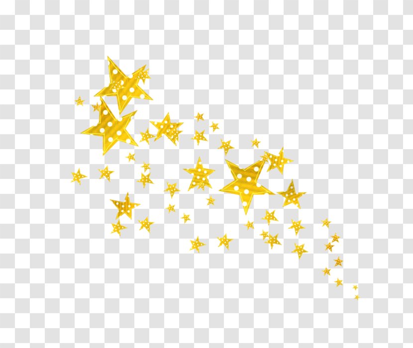 Five-pointed Star Gold Yellow - Polygons In Art And Culture Transparent PNG