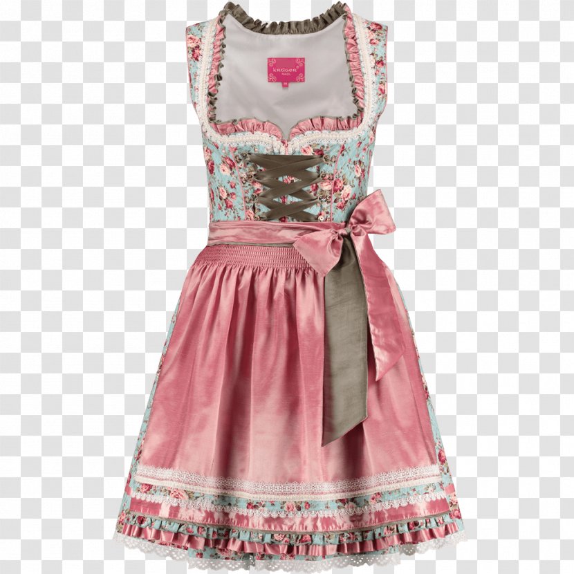 Dirndl Dress Bodice Zipper Apron Transparent PNG