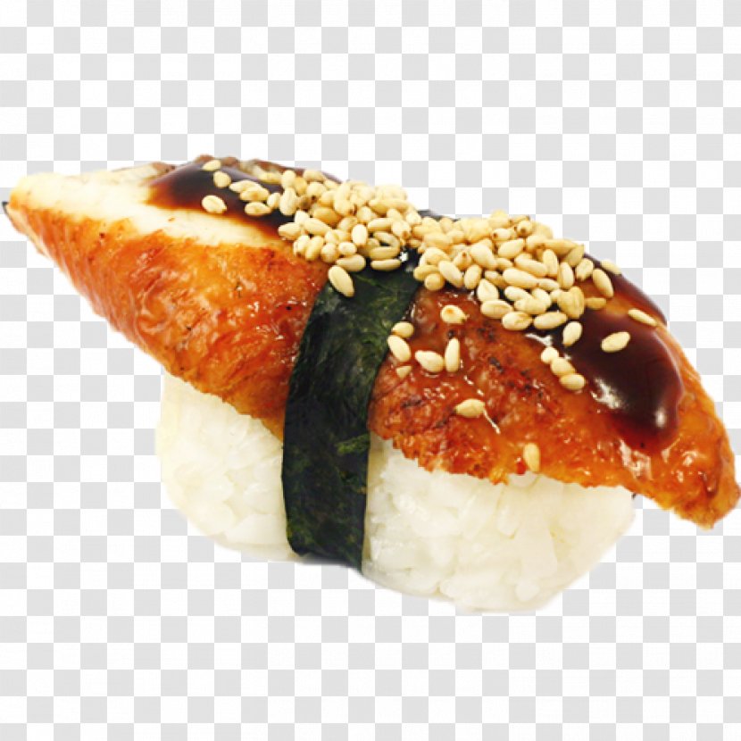 Onigiri Sushi California Roll Gimbap Spam Musubi - Unagi - Image Transparent PNG