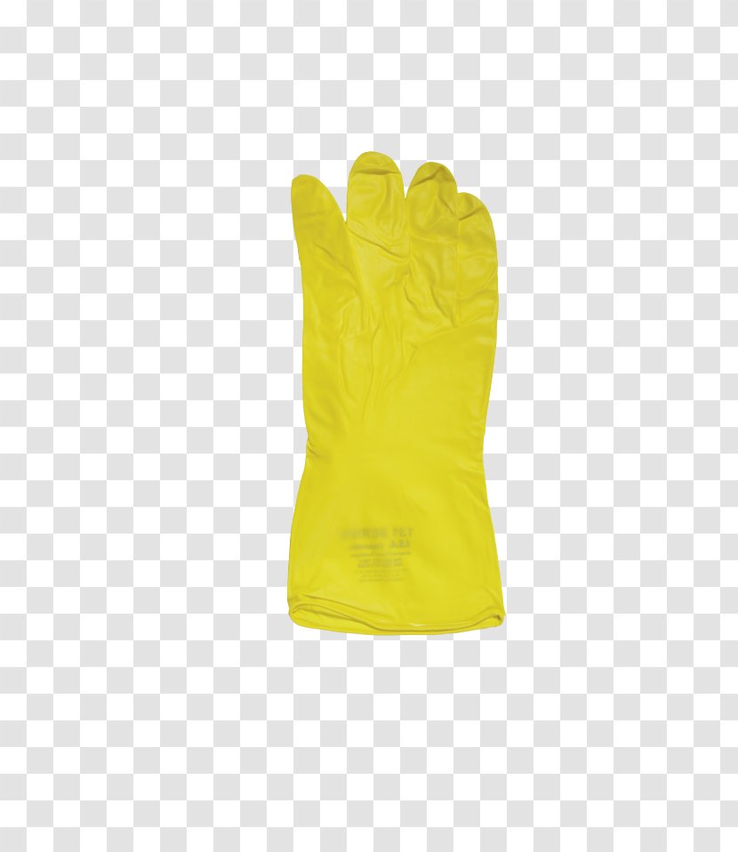 Glove Safety - Yellow Transparent PNG
