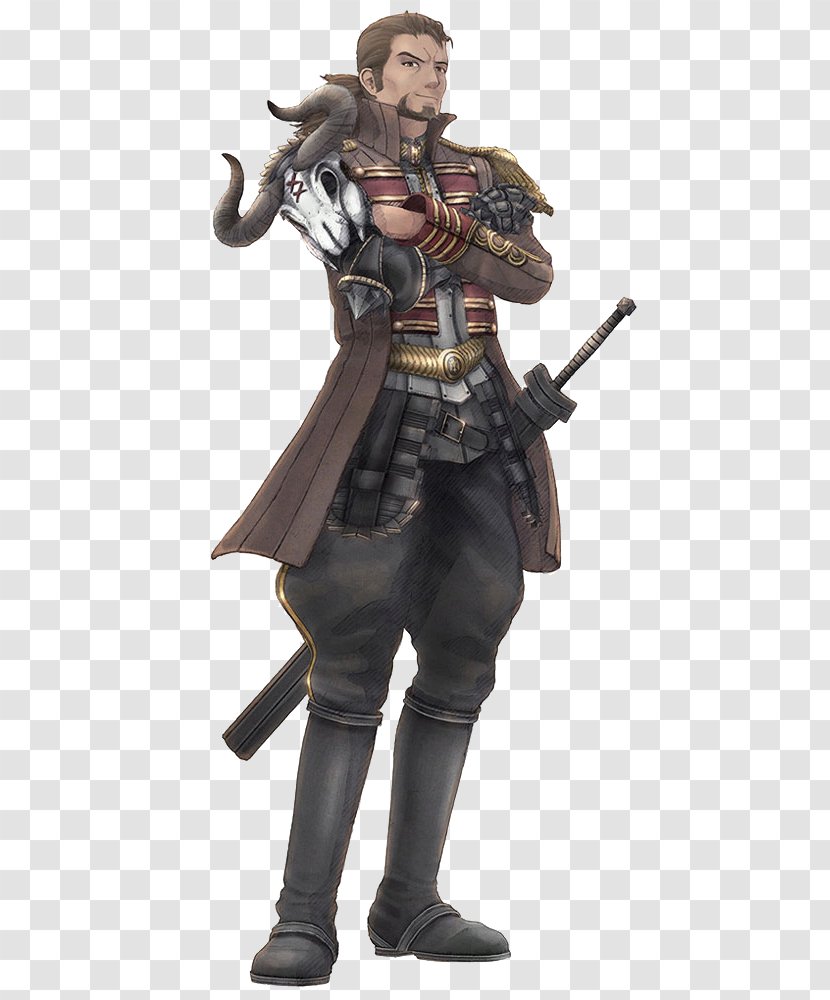 Valkyria Chronicles 3: Unrecorded Concept Art Character - Maximilian Veers Transparent PNG