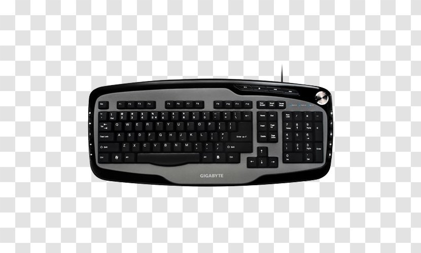 Computer Keyboard Mouse Gigabyte Technology Klaviatura - Usb Transparent PNG