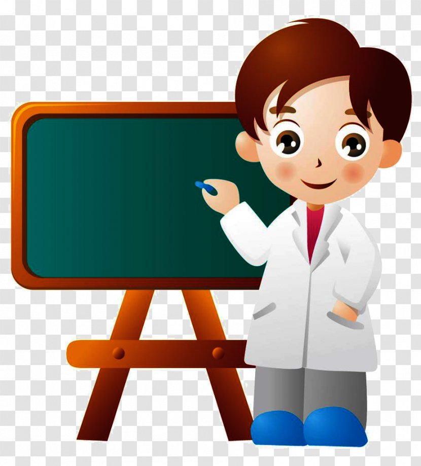 Teacher Cartoon Male - Boy - Doctor Transparent PNG
