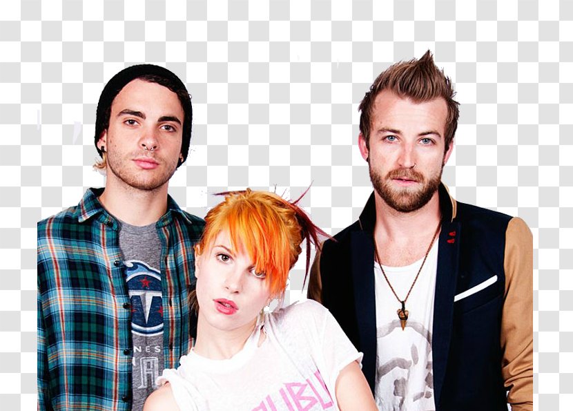 Hayley Williams Zac Farro Jeremy Davis Paramore The Self-Titled Tour - Silhouette Transparent PNG