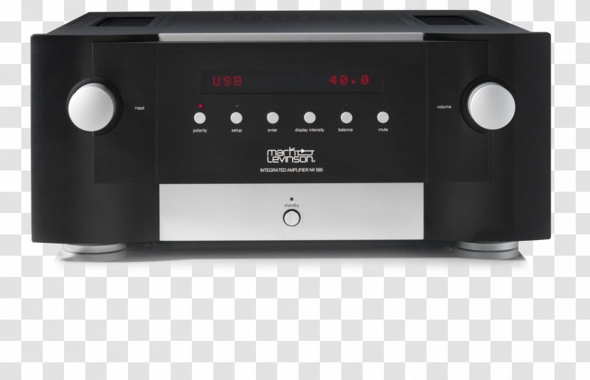 Digital Audio Mark Levinson Systems Integrated Amplifier Power - Rca Connector - A High-end Transparent PNG