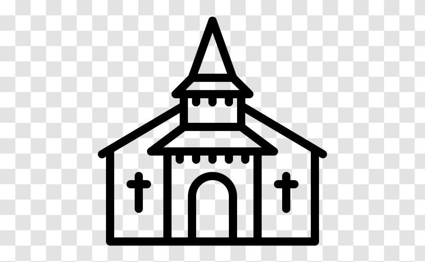 Christmas House - Line Art Transparent PNG