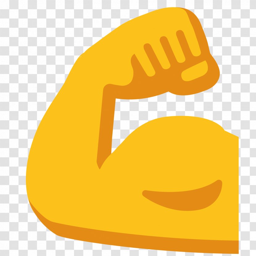 Emoji Biceps Human Skin Color Muscle - Arm Transparent PNG