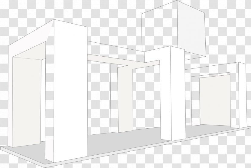 Window Angle Line - Rectangle - Exhibition Stand Design Transparent PNG