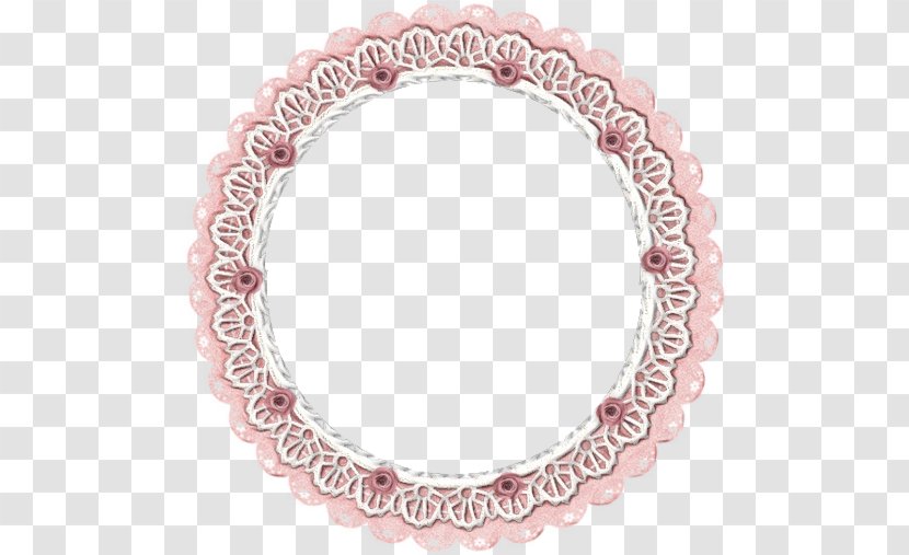 Pink Circle - Jewellery - Metal Oval Transparent PNG