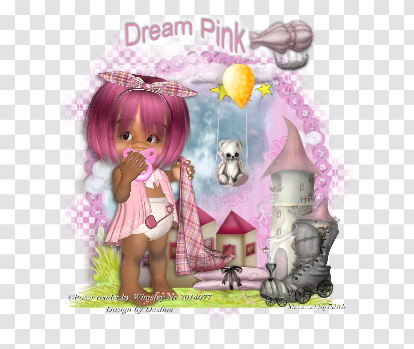 Doll Cartoon Illustration Pink M Desktop Wallpaper - Tree - Dreamy Transparent PNG