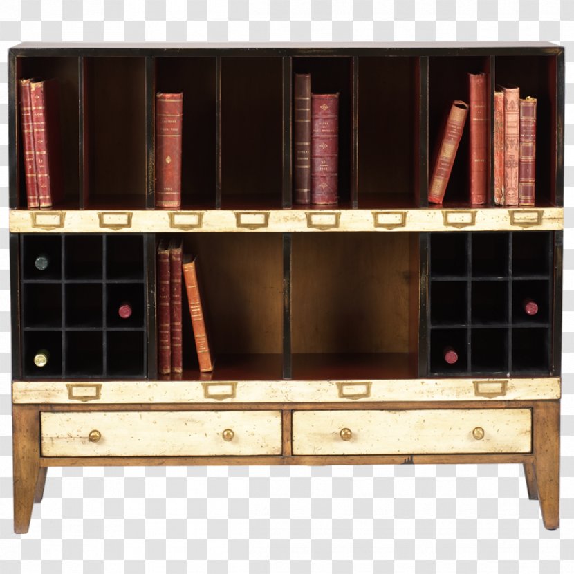 Bookcase French Heritage Showroom Shelf Drawer Furniture - House Transparent PNG