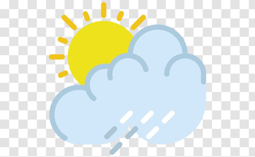 Cloud Weather Icon - Rain And Snow Mixed - Several Transparent PNG