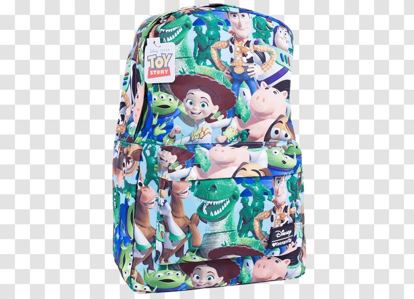 Sheriff Woody Bag Toy Story Backpack The Walt Disney Company - Watercolor Transparent PNG