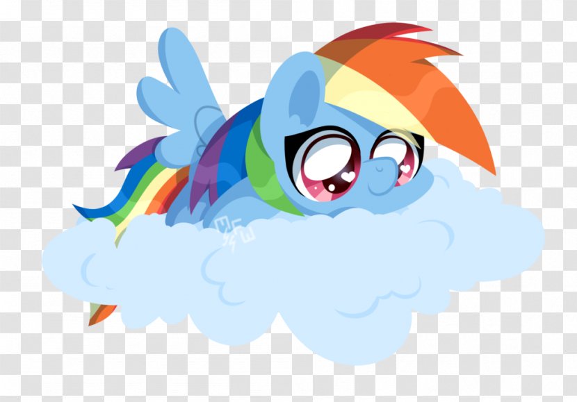 Rainbow Dash My Little Pony Applejack Drawing - Cute Watermark Transparent PNG
