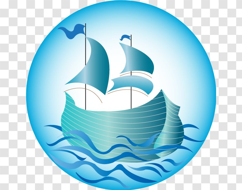 Logo Water Desktop Wallpaper - Azure Transparent PNG