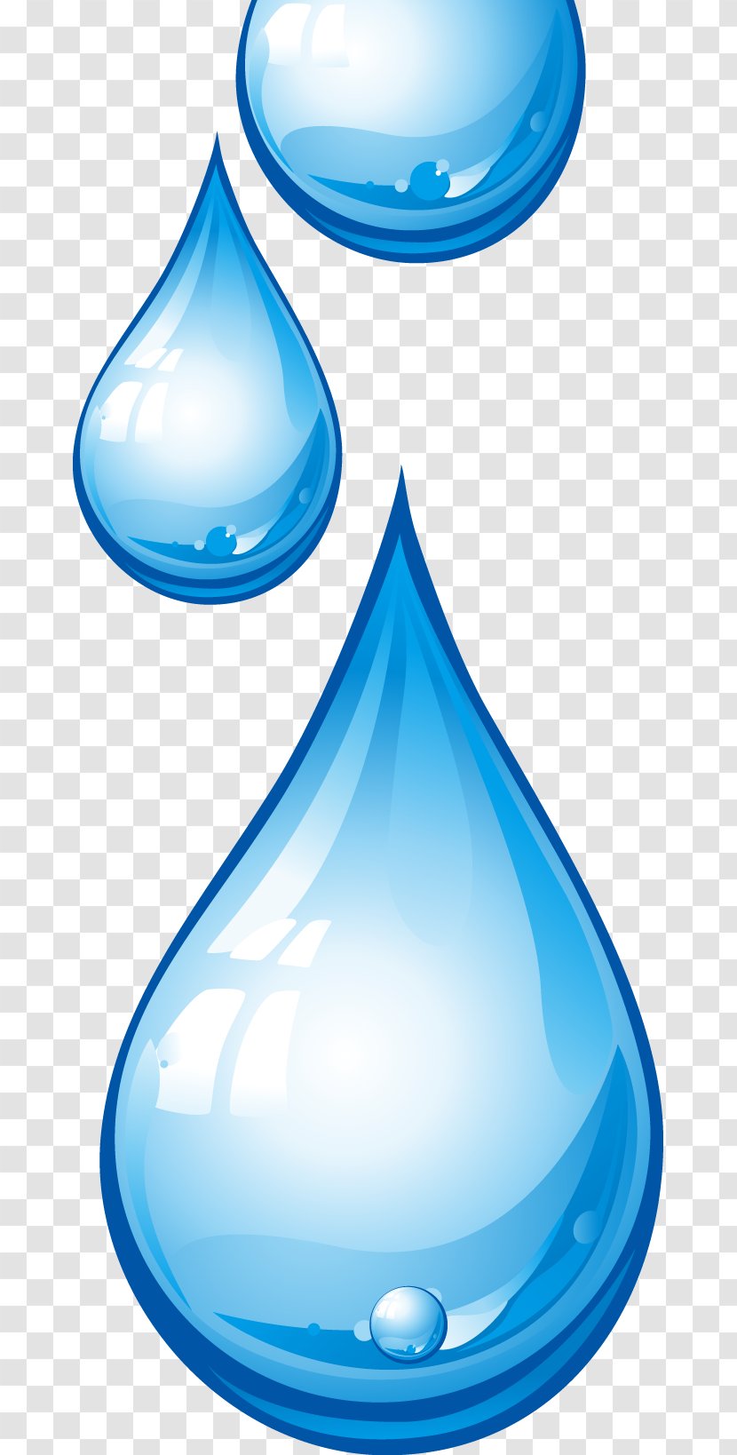 Drop Water Euclidean Vector - Resources - Fine Drops Of Droplets Transparent PNG