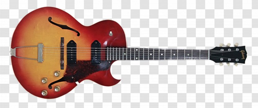 Electric Guitar Acoustic Gibson Les Paul ES-335 ES Series - Brands Inc Transparent PNG