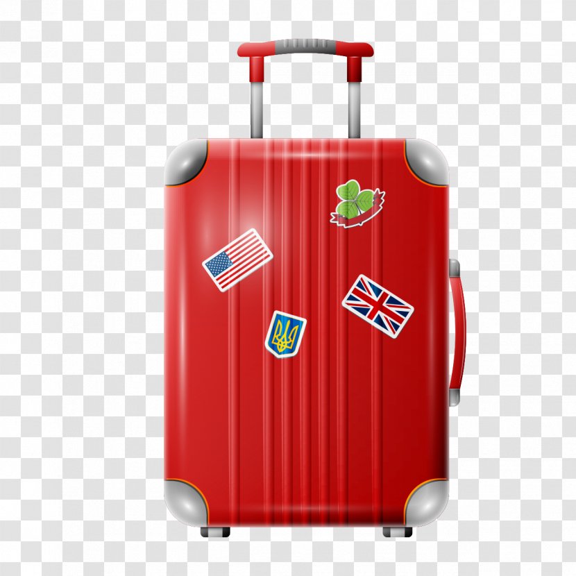 Suitcase Baggage Image Vector Graphics Travel - Wheel - Bagage Ornament Transparent PNG