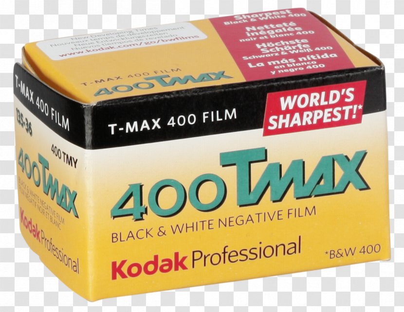 Photographic Film Kodak T-MAX 35 Mm Photography Portra - Roll - Camera Transparent PNG