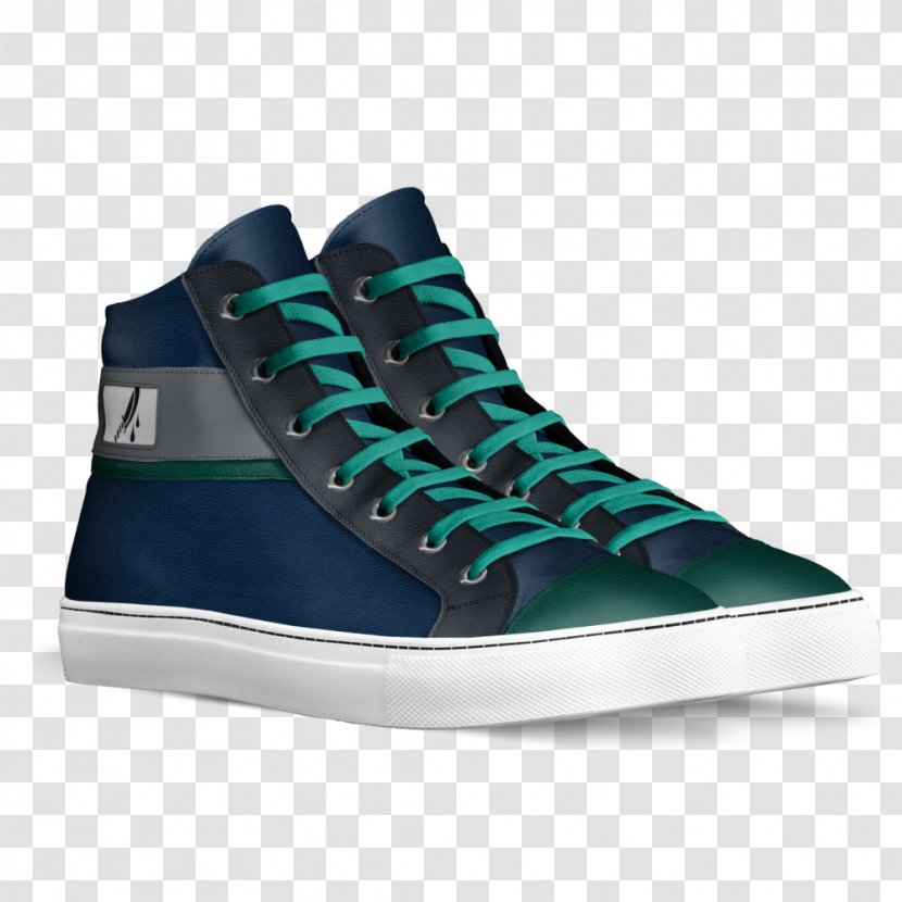 Skate Shoe High-top Sneakers Leather - Walking - Bloodhound Transparent PNG