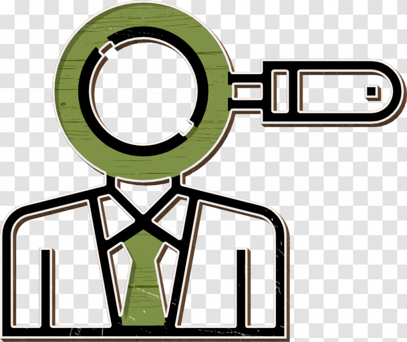 Job And Resume Icon Personality Search Icon Seeker Icon Transparent PNG