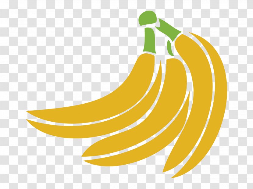 Banana Logo - Drawing - Golden Transparent PNG