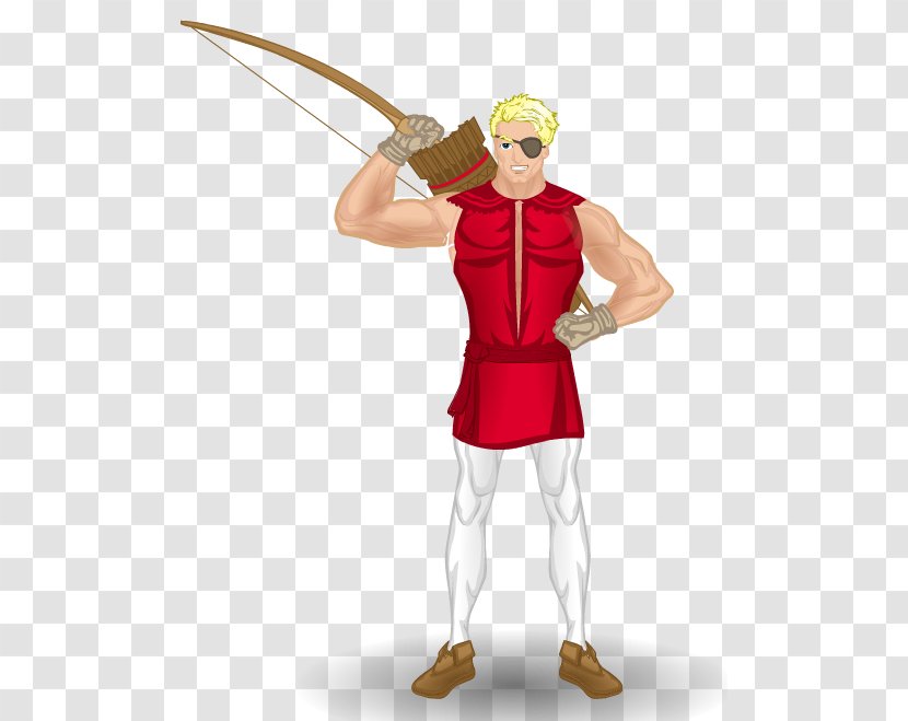 Clothing Costume Headgear Figurine Muscle - Standing - Sagittarius Transparent PNG