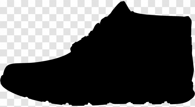 Shoe Walking Font Silhouette Black M - Outdoor Transparent PNG
