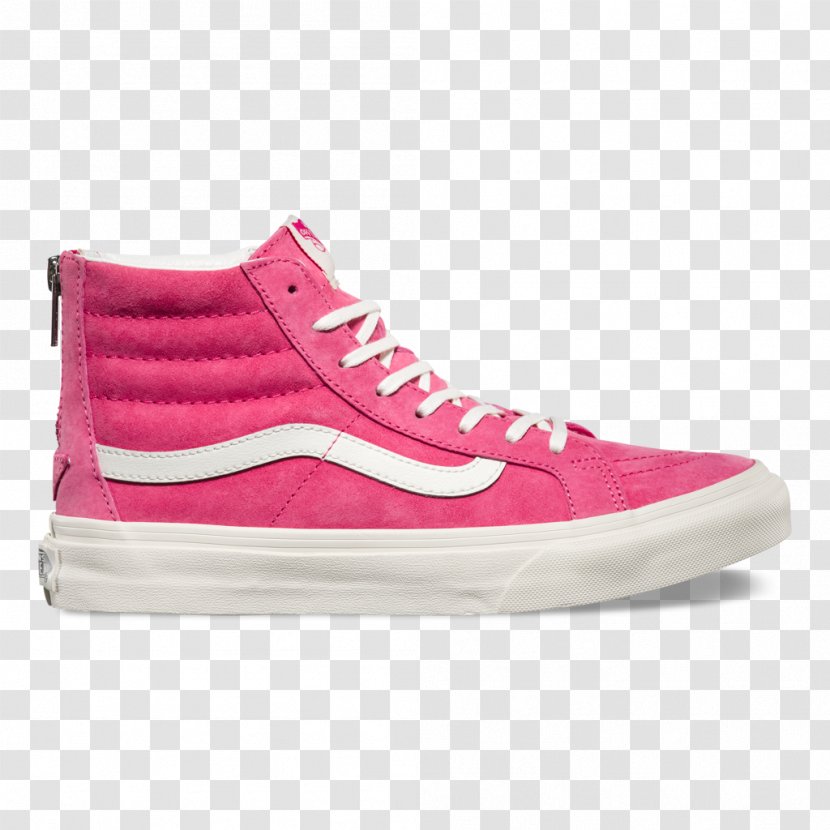 Shoe Vans Sk8-Hi Sneakers Footwear - Sportswear - Pink Transparent PNG
