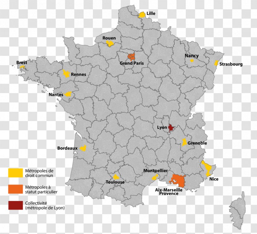 Normandy Topographic Map - Plan Transparent PNG