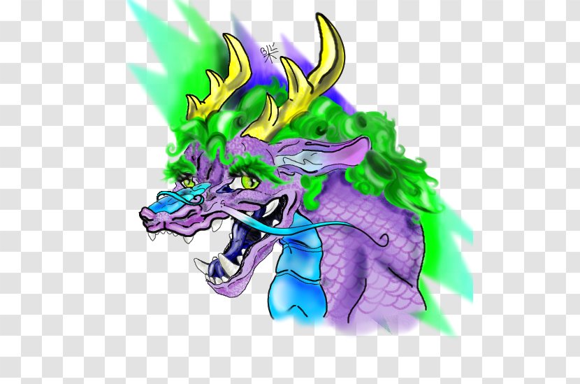 Cartoon Organism - Mythical Creature - Eastern Dragon Transparent PNG